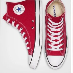 Converse Classic Red Canvas Sneakers